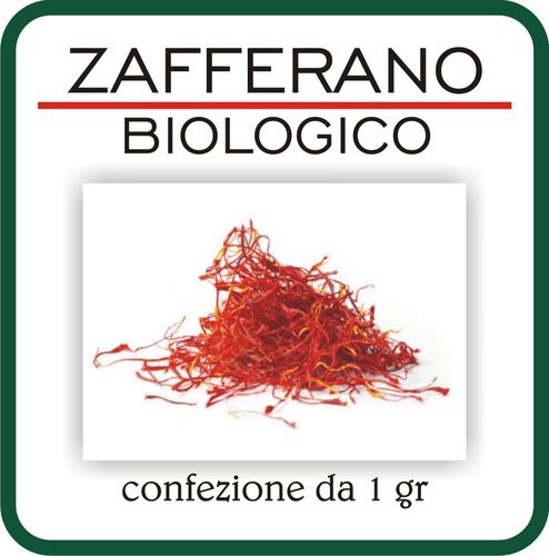 Zafferano Biologico 1 g